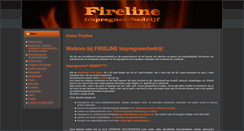 Desktop Screenshot of fire-line.nl