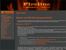 Tablet Screenshot of fire-line.nl